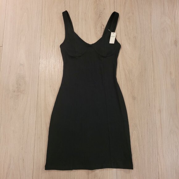 NWT AERIE | Corset Ribbed Bustier Mini Dress | Sz. S - Picture 4 of 9